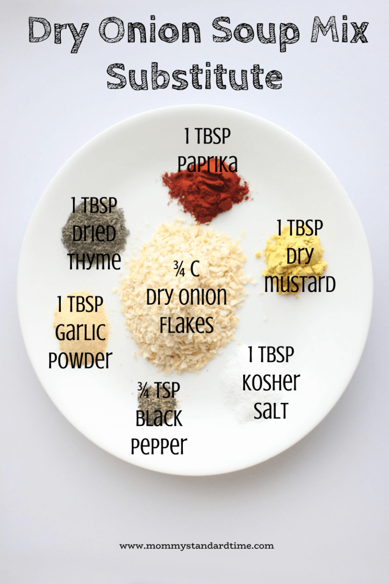 Homemade Dry Onion Soup Mix Substitute Mommy Standard Time