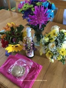 gifts from last day of chemo