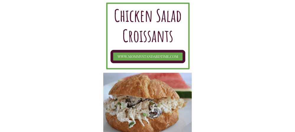 chicken salad croissants
