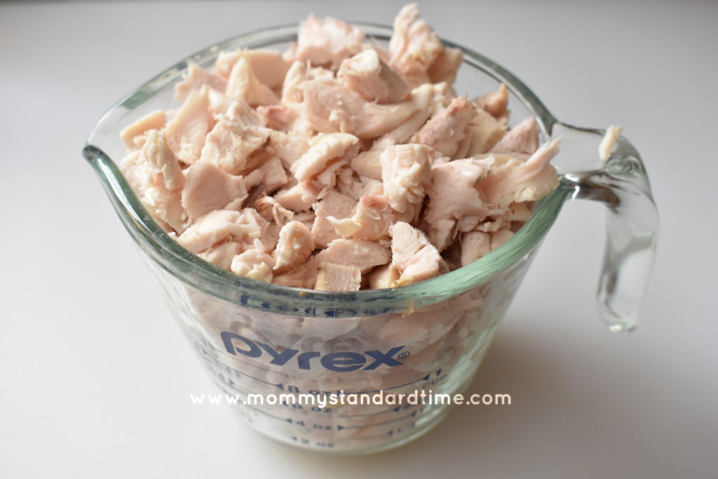 diced chicken for gluten free rice-a-roni