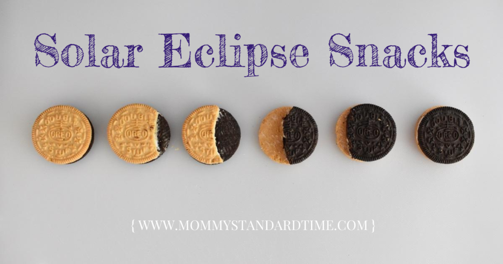 solar eclipse snacks, Mommy Standard Time