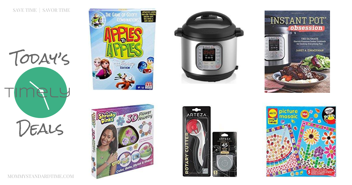 todaystimelydeals1022017 Mommy Standard Time