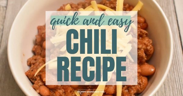 Quick and Easy Chili Recipe