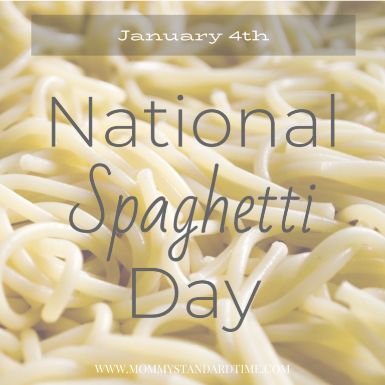 nationalspaghettiday Mommy Standard Time